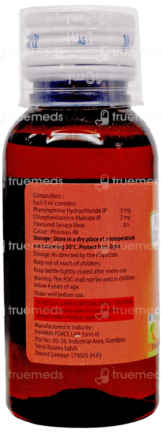 Noblok Af Orange Flavour Syrup 60Ml